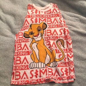 Simba muscle shirt